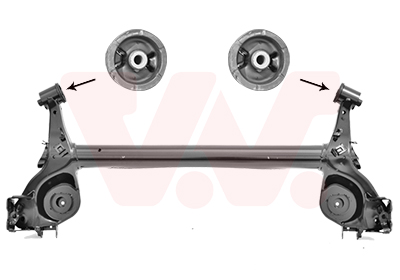 As/Subframe rubber Van Wezel 3804629