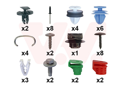 Montageset, bumper Van Wezel 4092793