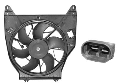 Ventilatorwiel-motorkoeling Van Wezel 4310747