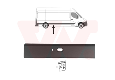 Sier- / beschermingspaneel, zijwand Van Wezel 4399404