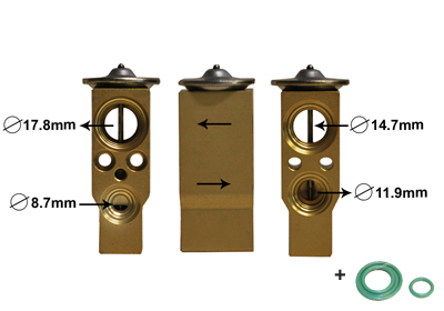 Airco expansieklep Van Wezel 47001076