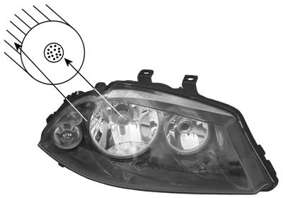 Koplamp Van Wezel 4917964