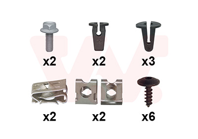 Montageset, achterscherm Van Wezel 4939796