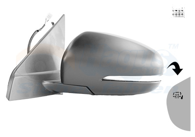 Buitenspiegel Van Wezel 5251827