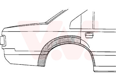 Spatbord Van Wezel 5385146