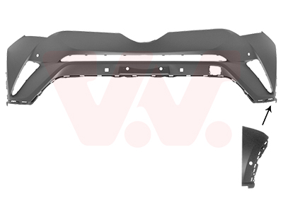 Bumper Van Wezel 5411575