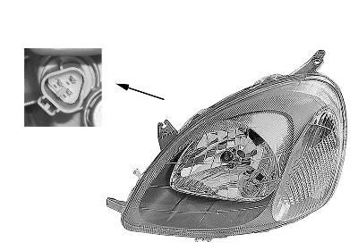 Koplamp Van Wezel 5430961