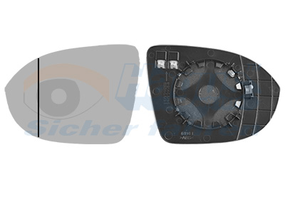 Buitenspiegelglas Van Wezel 5715837