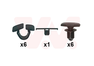Montageset, motorkap Van Wezel 5742797