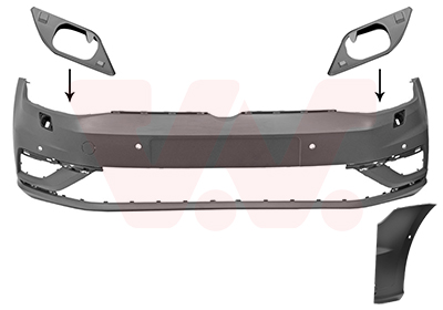 Bumper Van Wezel 5775579
