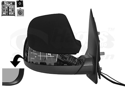 Buitenspiegel Van Wezel 5794804