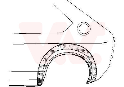 Spatbord Van Wezel 5808146