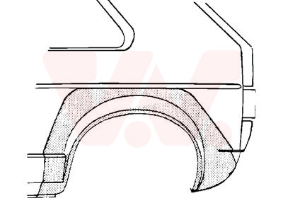 Spatbord Van Wezel 5810147