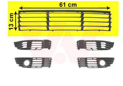 Grille Van Wezel 5837590