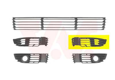 Grille Van Wezel 5837591