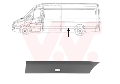 Sier- / beschermingspaneel, zijwand Van Wezel 5862427