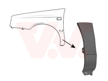 Spatbord Van Wezel 5880155