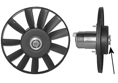 Ventilatorwiel-motorkoeling Van Wezel 5880745