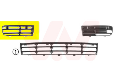 Grille Van Wezel 5888592