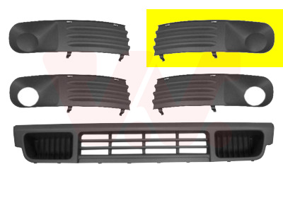 Grille Van Wezel 5896591