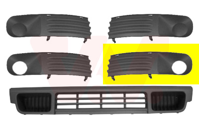 Grille Van Wezel 5896593