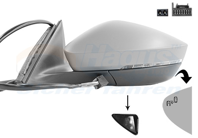 Buitenspiegel Van Wezel 7638825