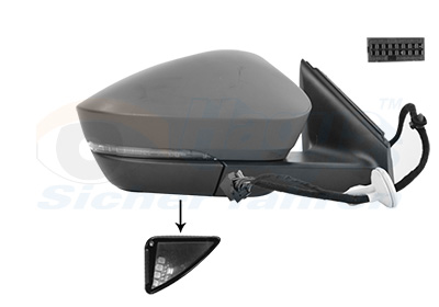 Buitenspiegel Van Wezel 7644818