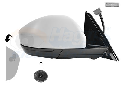 Buitenspiegel Van Wezel 7719826