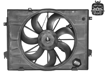 Ventilatorwiel-motorkoeling Van Wezel 8267747