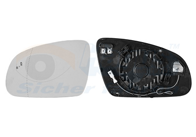 Spiegelglas, buitenspiegel Van Wezel 8279835