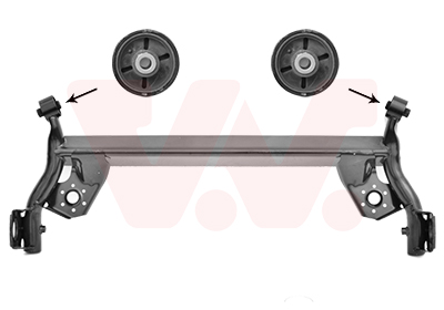 As/Subframe rubber Van Wezel 8313629