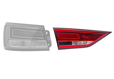Achterlicht links Van Wezel 0358923