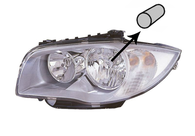 Koplamp links Van Wezel 0628961V