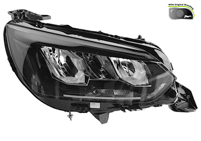 Koplamp Van Wezel 4043966V