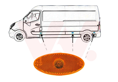 Parkeerlicht  Van Wezel 4388975