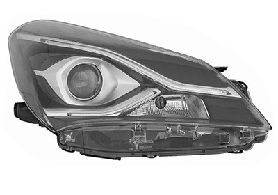 Koplamp Van Wezel 5344968