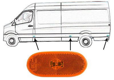 Parkeerlicht  Van Wezel 5862917