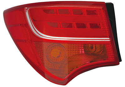 Achterlicht links Van Wezel 8272935