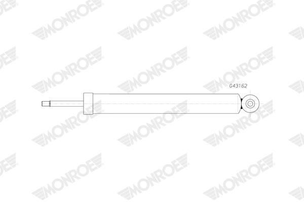 Schokdemper Monroe G43162