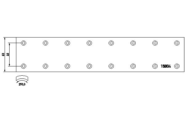 Remtrommel Textar 1500401