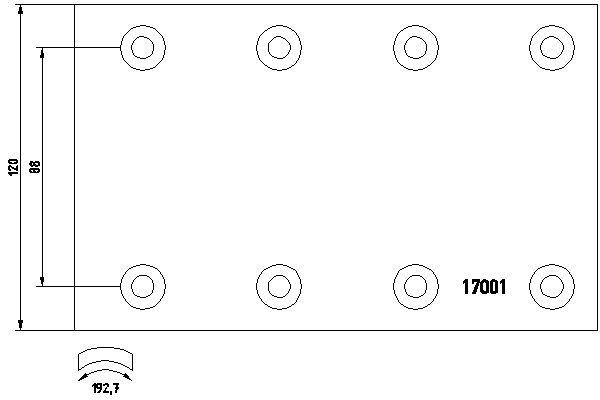 Remtrommel Textar 1700101