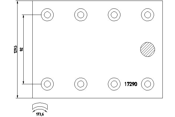 Remtrommel Textar 1729006