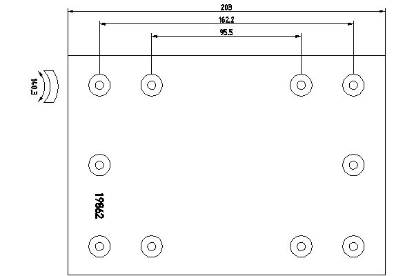 Remtrommel Textar 1986201