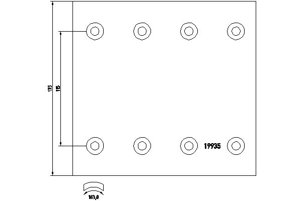 Remtrommel Textar 1993502