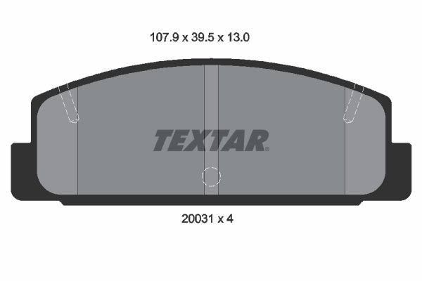 Remblokset Textar 2003101