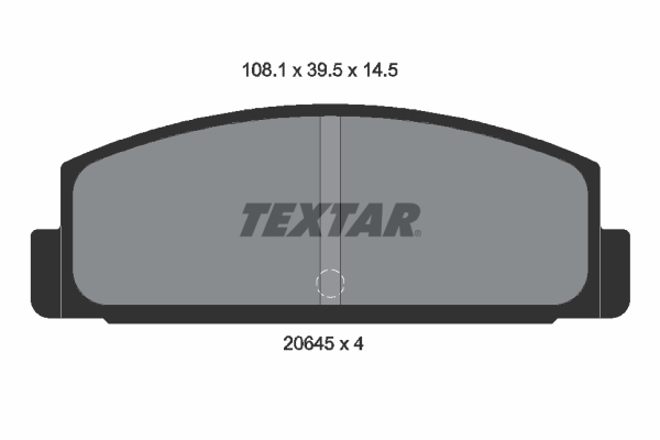 Remblokset Textar 2064501