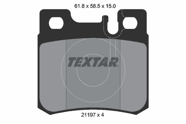 Remblokset Textar 2119701