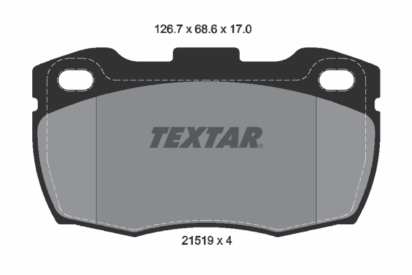 Remblokset Textar 2151902
