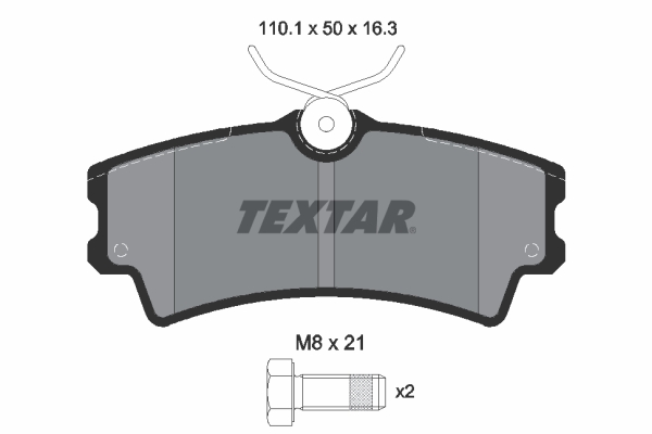 Remblokset Textar 2430201