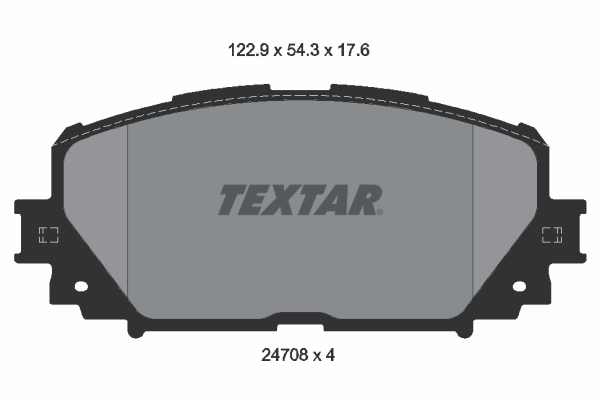 Remblokset Textar 2470801